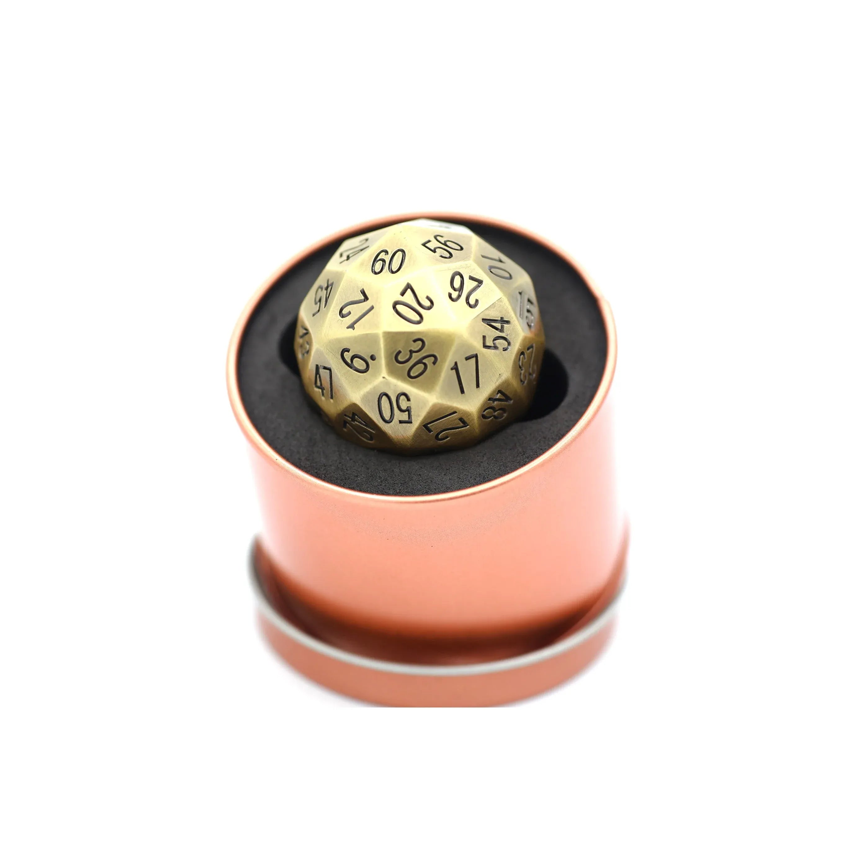 Titan's Fist Metal D60 Dice - Antient Bronze