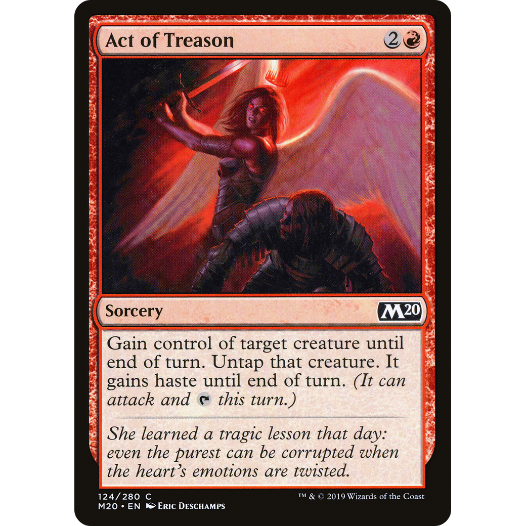 Act of Treason (M20-124) - Core Set 2020 Foil