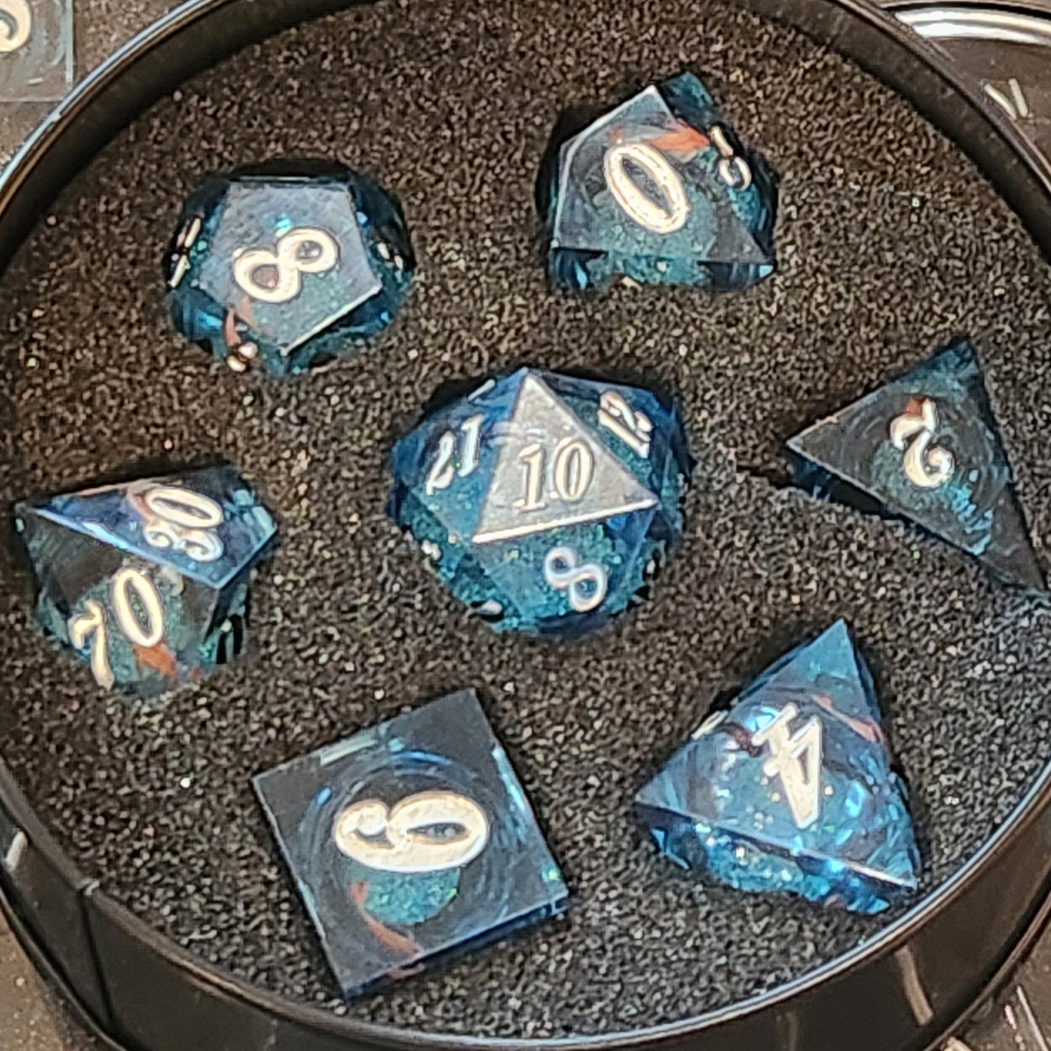 Wathet Koi QuickSand Ball Liquid Core Dice Set