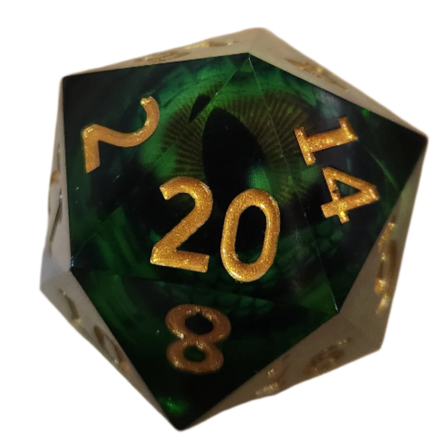 Dragon Eye Liquid Core Medium d20