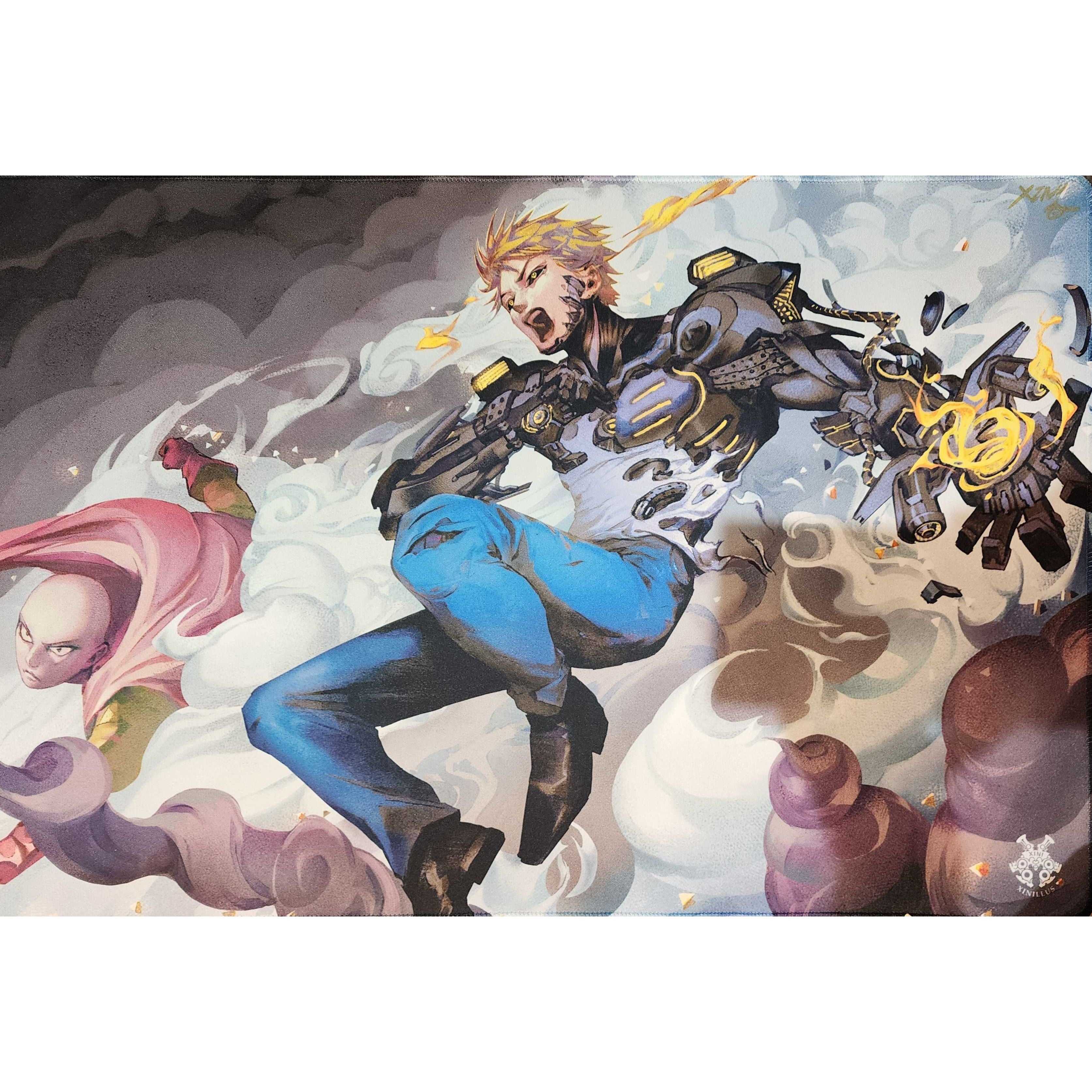 Artist Series: Xinillus - One Punch Man Playmat