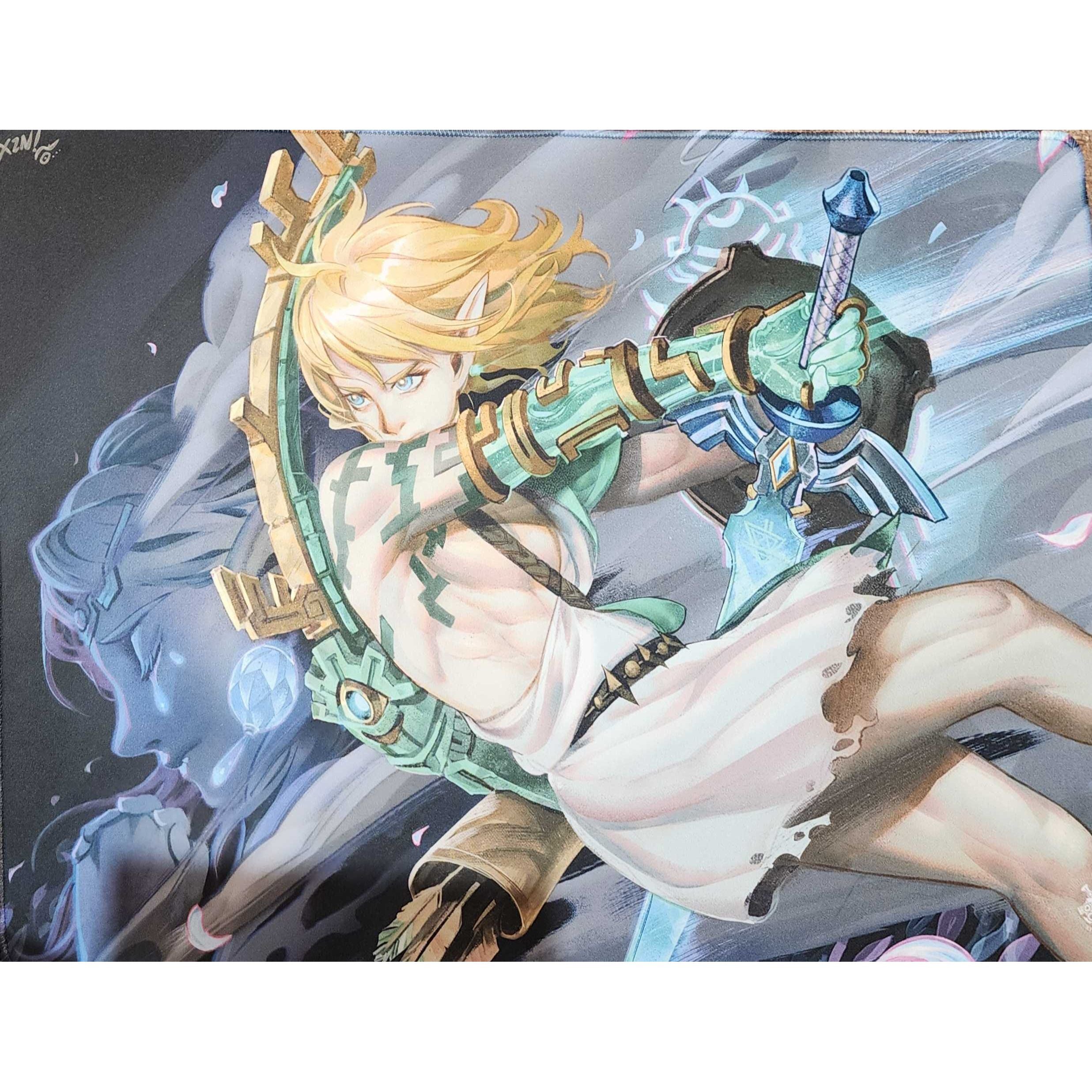 Artist Series: Xinillus: Link Signed Playmat