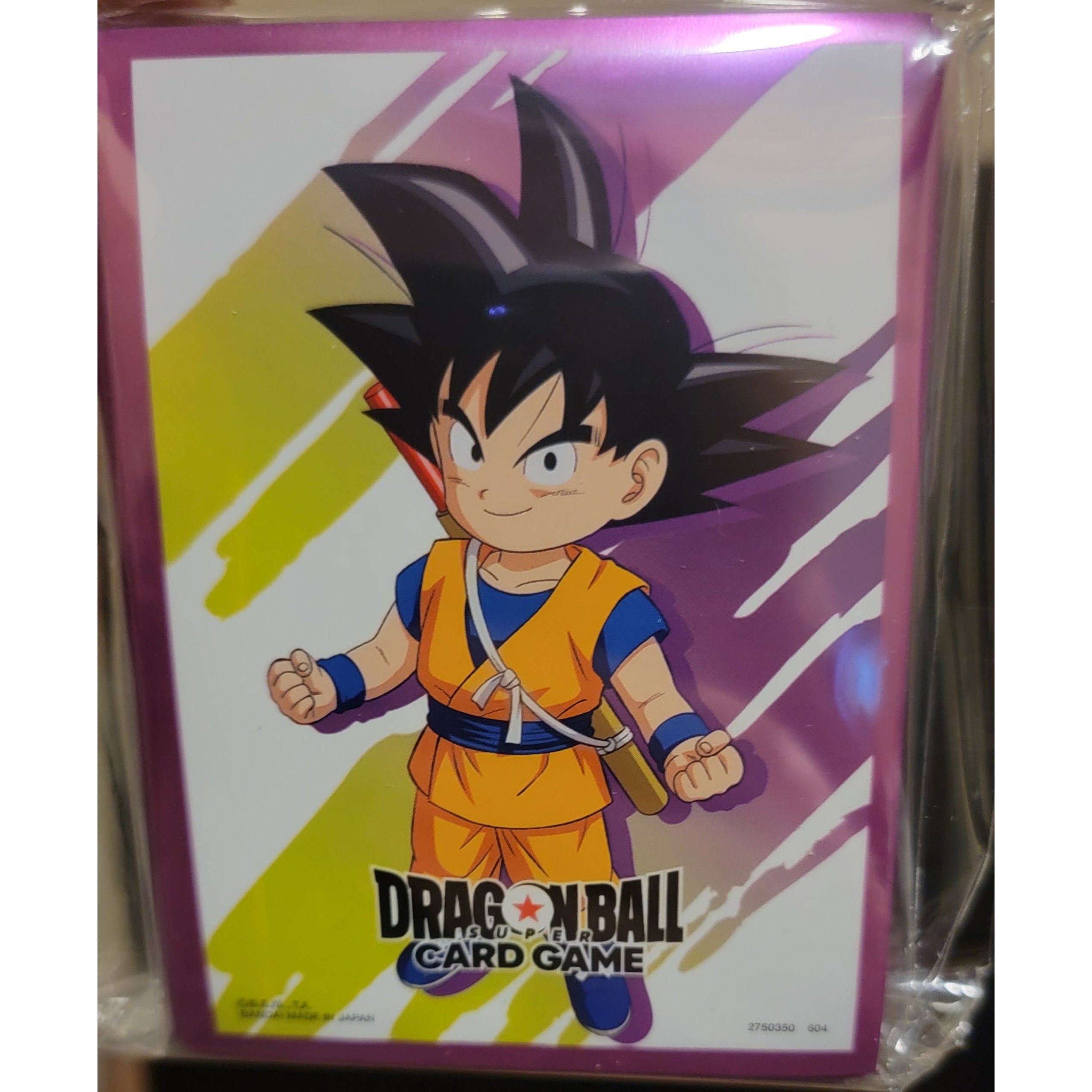 Dragon Ball Super TCG: Fusion World: V2 Official Sleeves 64ct - Son Goku Mini