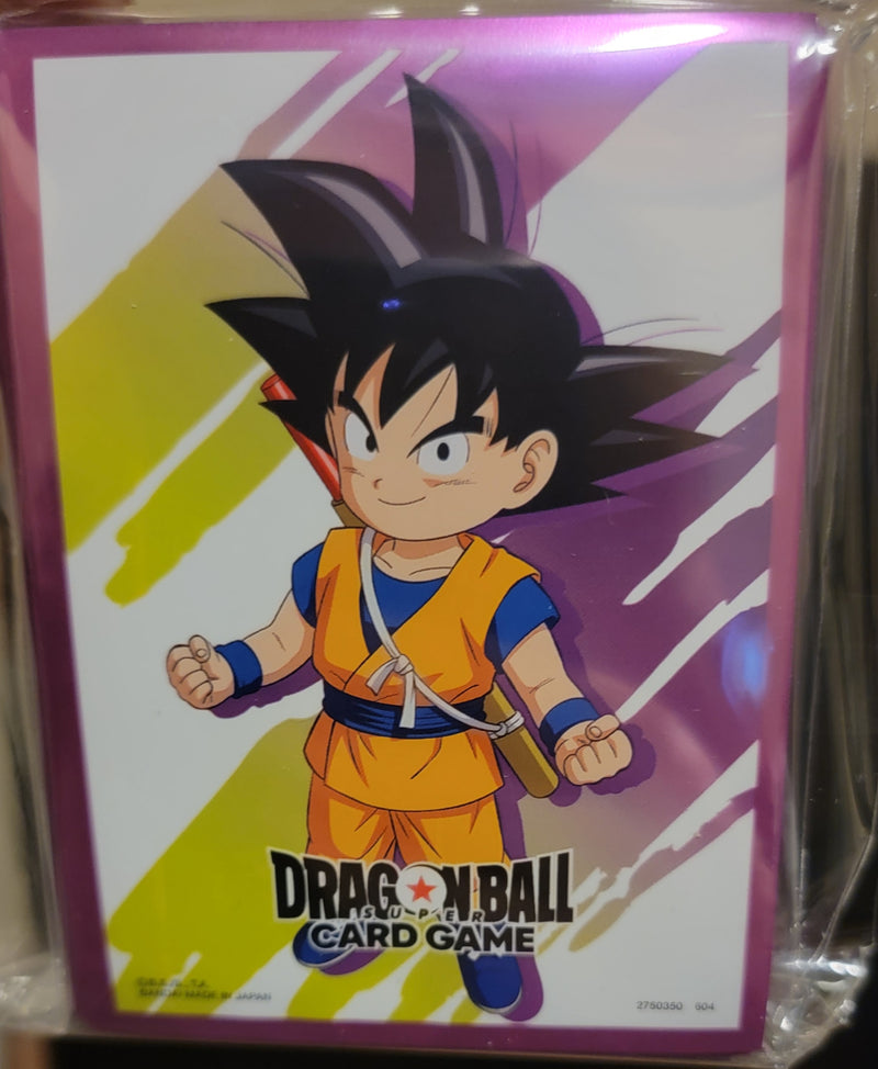 Dragon Ball Super TCG: Fusion World: V2 Official Sleeves 64ct - Son Goku Mini