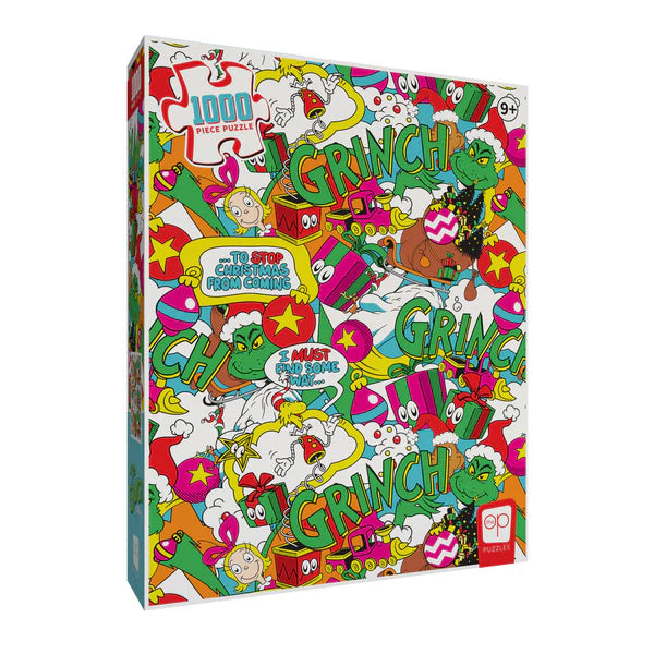 The Grinch - "Poppin" 1000pc Puzzle
