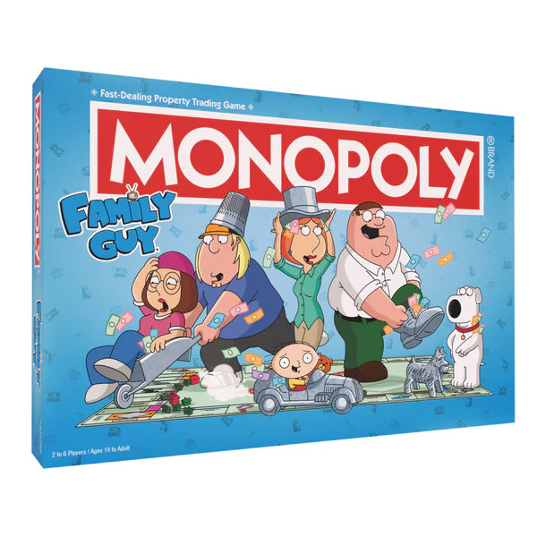 Monopoly: Family Guy (Pre-Order Expected Release MAY 2024)