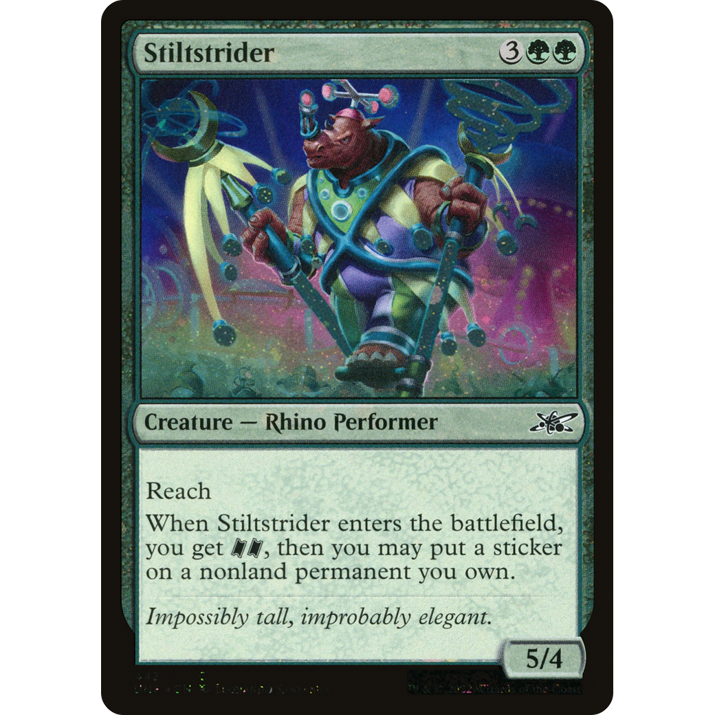 Stiltstrider (Galaxy Foil) (UNF-443) - Unfinity Foil