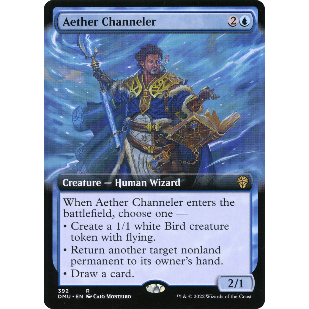Aether Channeler (Extended Art) (DMU-392) - Dominaria United: (Extended Art)