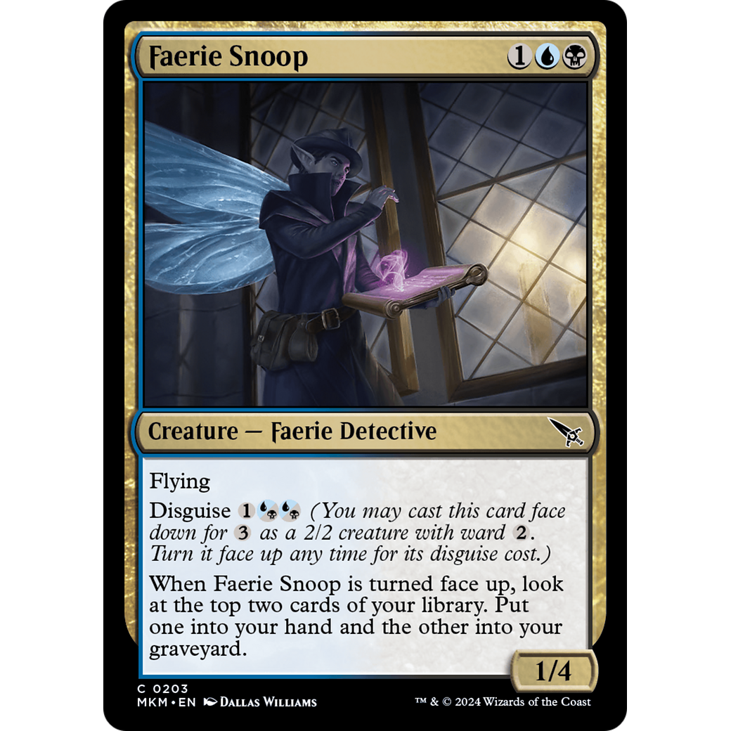 Faerie Snoop (MKM-203) - Murders at Karlov Manor