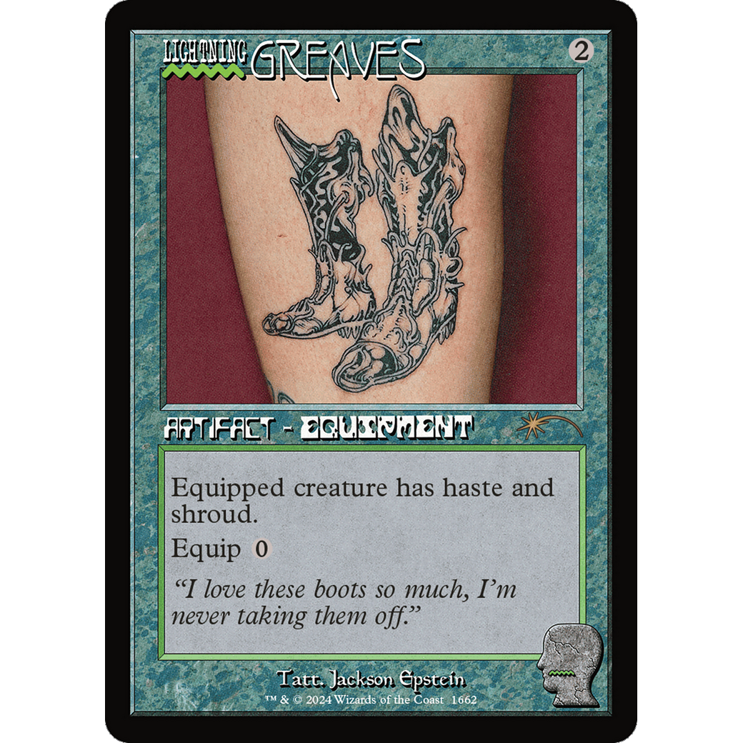 Lightning Greaves (1662) (SLD-1662) - Secret Lair Drop