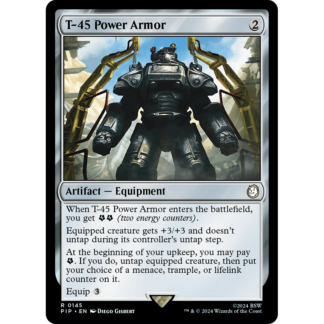 T-45 Power Armor (PIP-145) - Fallout Foil