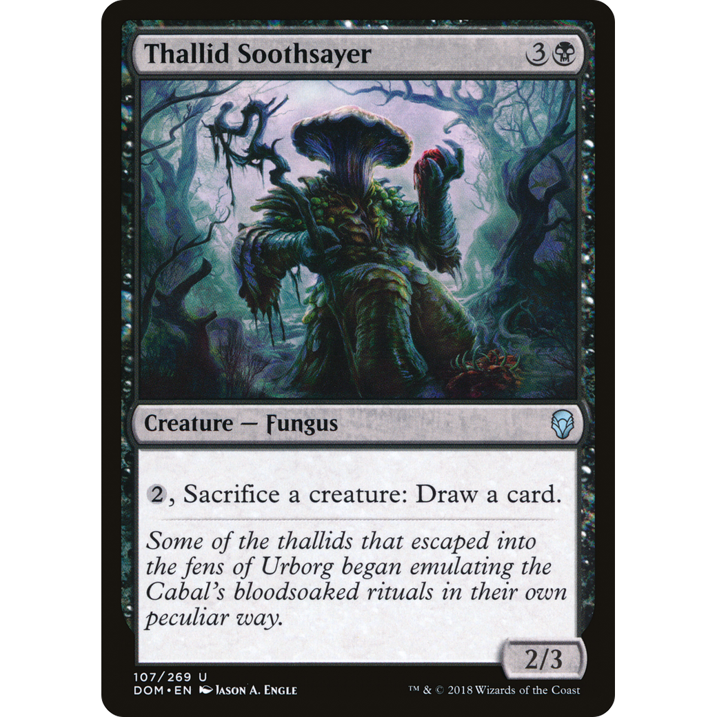 Thallid Soothsayer (DOM-107) - Dominaria