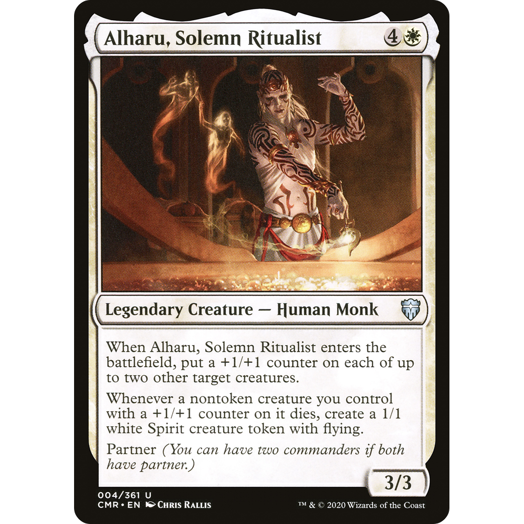 Alharu, Solemn Ritualist (CMR-004) - Commander Legends Foil