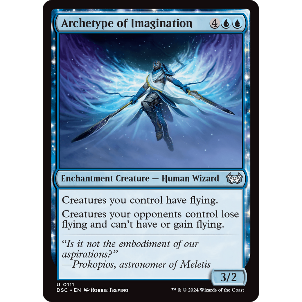Archetype of Imagination (DSC-111) - Duskmourn: House of Horror Commander