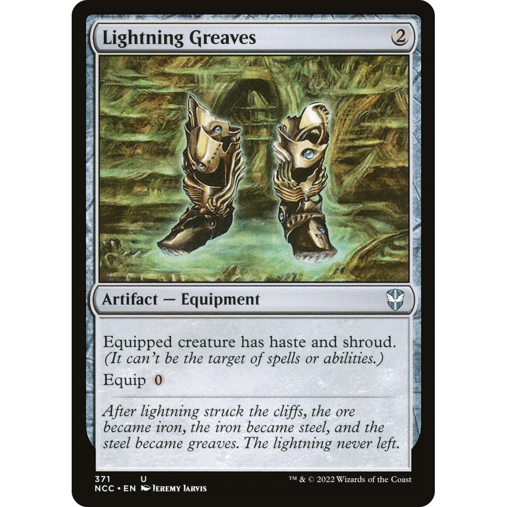 Lightning Greaves (NCC-371) - New Capenna Commander
