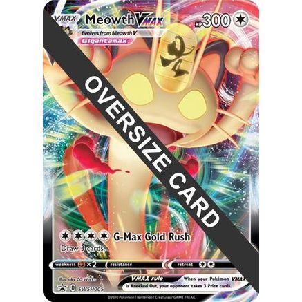 Meowth VMAX - SWSH005 SWSH005 - Jumbo Cards Holofoil