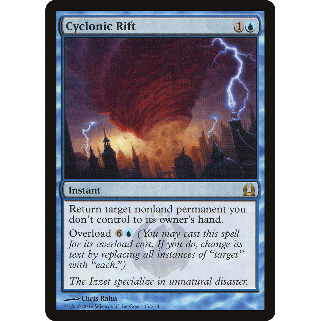 Cyclonic Rift (RTR-035) - Return to Ravnica Foil