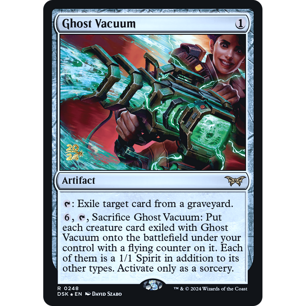 Ghost Vacuum (PRE-248S) - Duskmourn: House of Horror Promos Foil