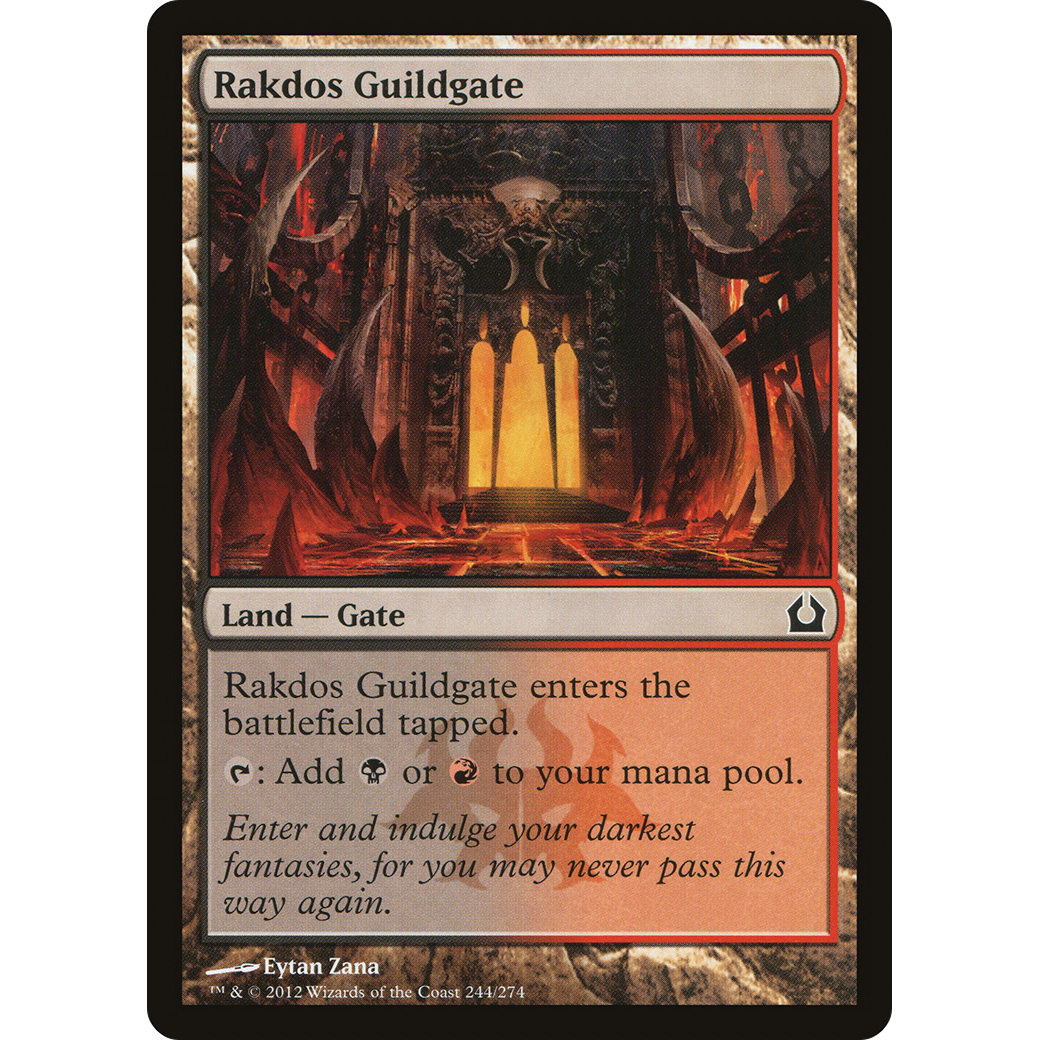 Rakdos Guildgate (RTR-244) - Return to Ravnica Foil
