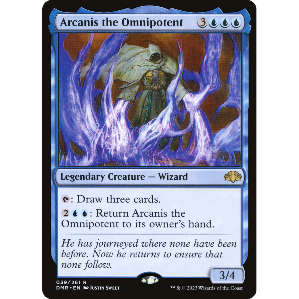 Arcanis the Omnipotent (DMR-039) - Dominaria Remastered