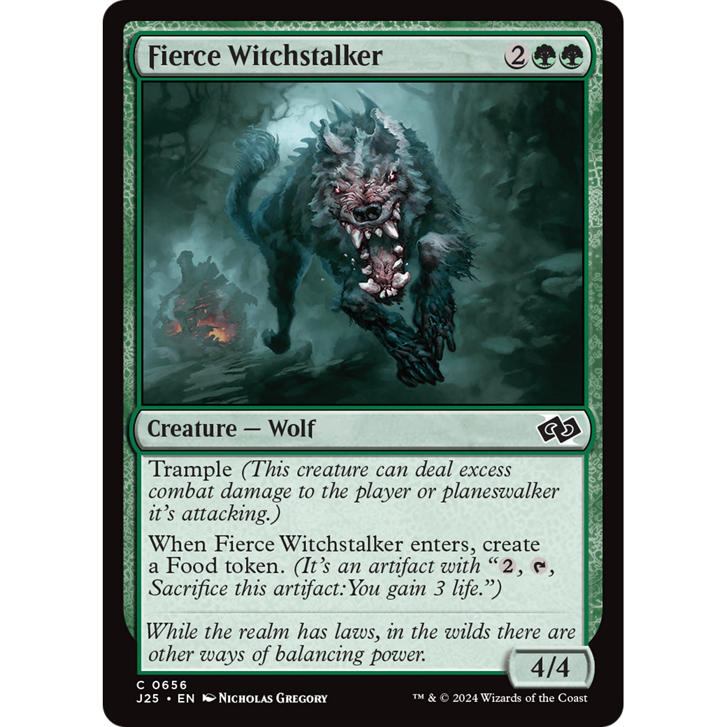 Fierce Witchstalker (J25-656) - Foundations Jumpstart