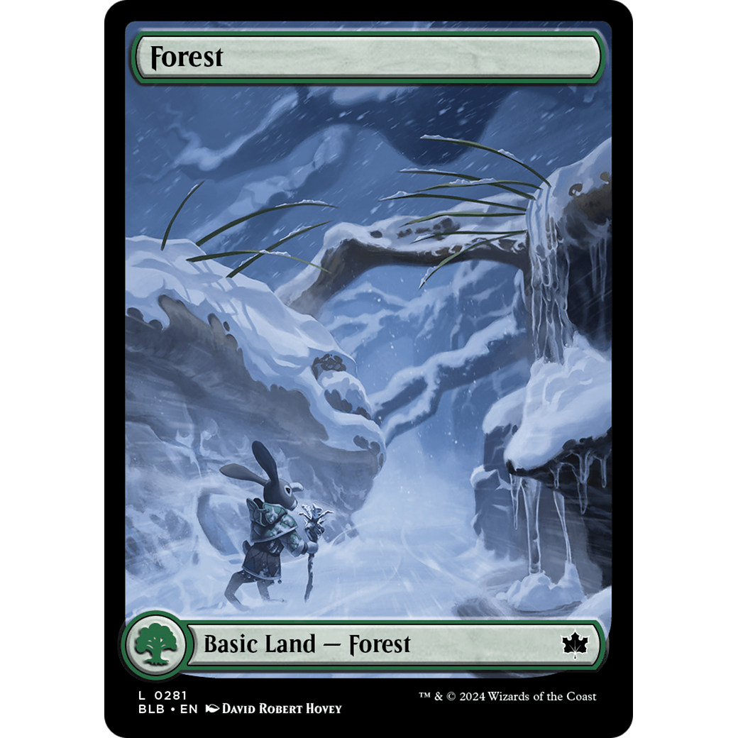 Forest (BLB-281) - Bloomburrow Foil