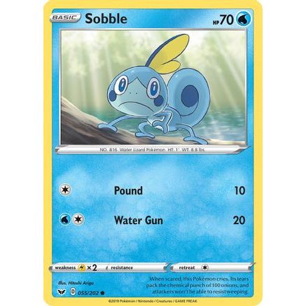 Sobble (055) 55/202 - SWSH01 Sword & Shield Base Set