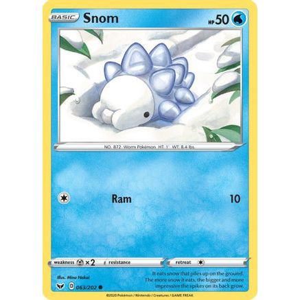 Snom 63/202 - SWSH01 Sword & Shield Base Set