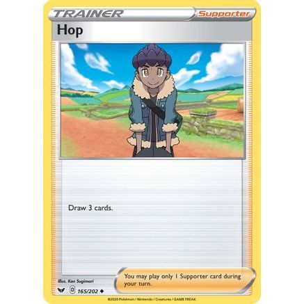 Hop 165/202 - SWSH01 Sword & Shield Base Set