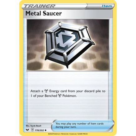 Metal Saucer 170/202 - SWSH01 Sword & Shield Base Set