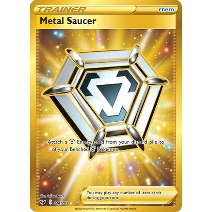 Metal Saucer (Secret) 214/202 - SWSH01 Sword & Shield Base Set Holofoil