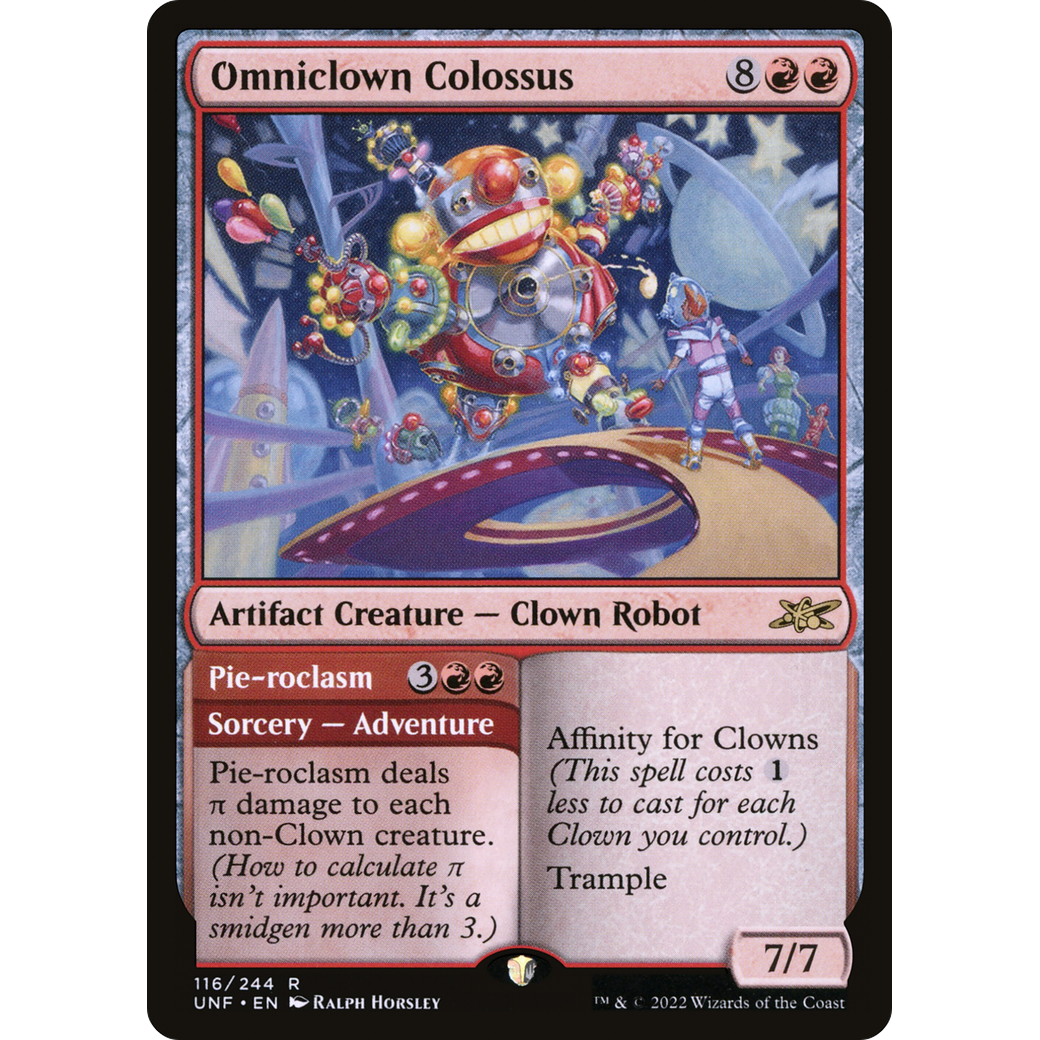Omniclown Colossus (UNF-116) - Unfinity Foil