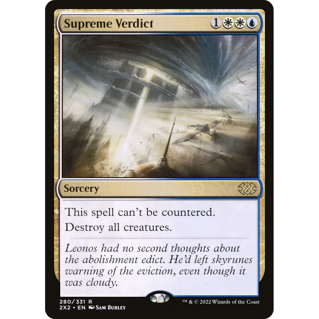 Supreme Verdict (2X2-280) - Double Masters 2022