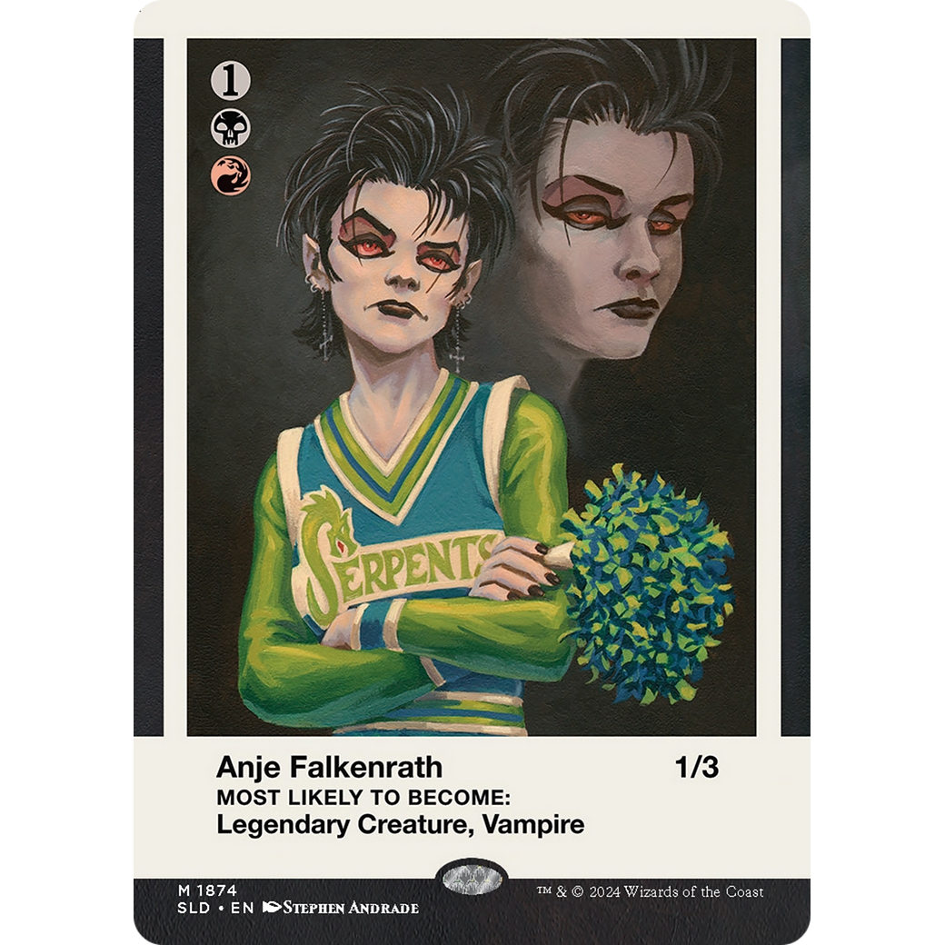 Anje Falkenrath (SLD-1874) - Secret Lair Drop (Borderless)