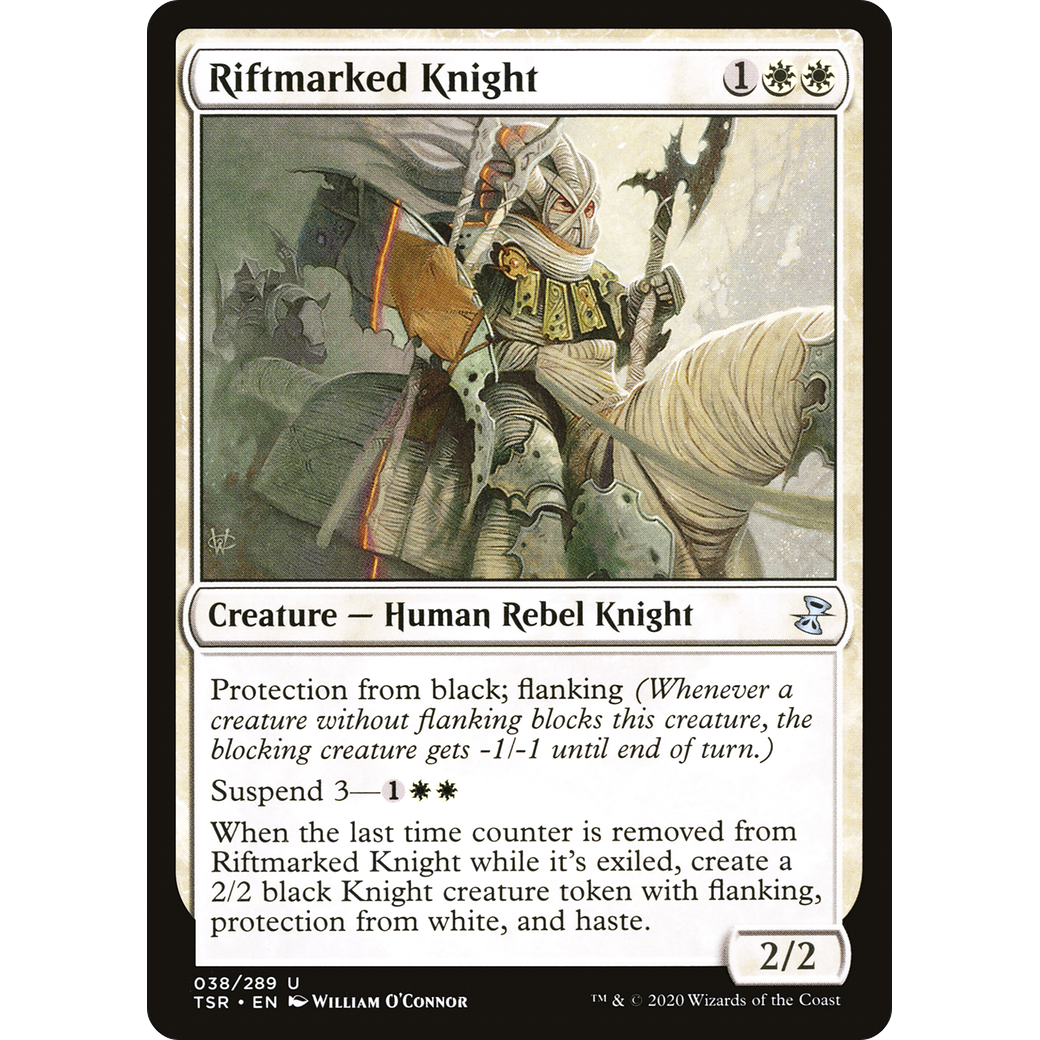 Riftmarked Knight (TSR-038) - Time Spiral Remastered
