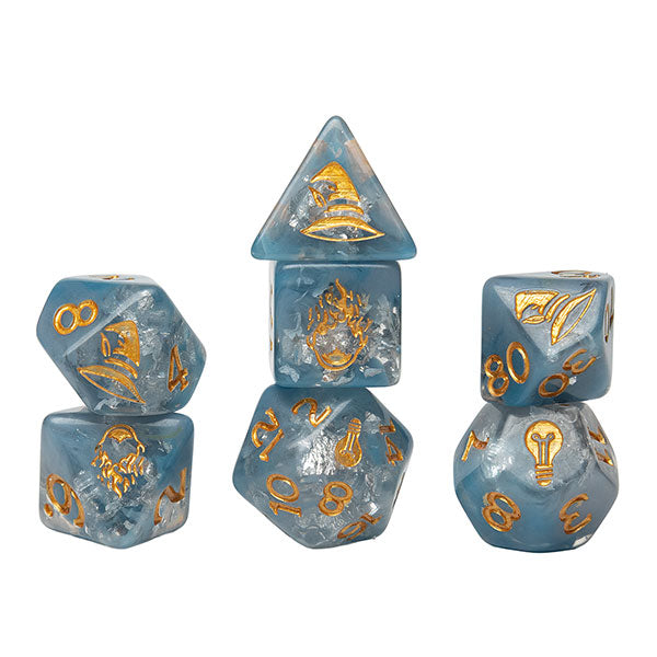 Stranger Things Adventure Dice: 7-Dice Set (Pre-Order Expected Release: 11/01/2025)