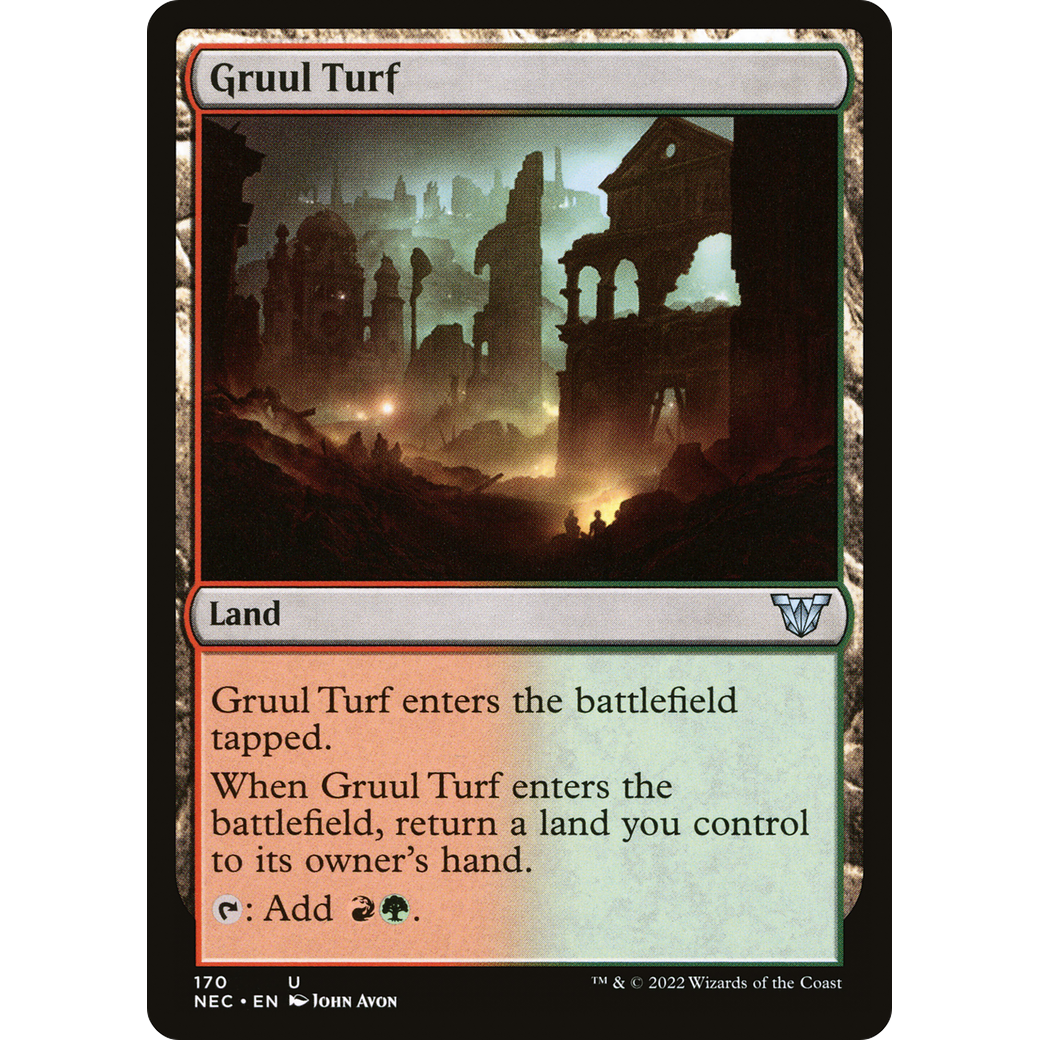 Gruul Turf (NEC-170) - Neon Dynasty Commander