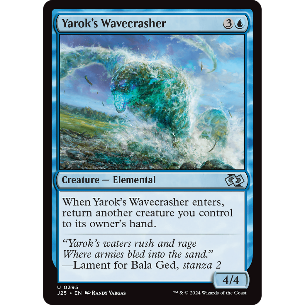 Yarok's Wavecrasher (J25-395) - Foundations Jumpstart