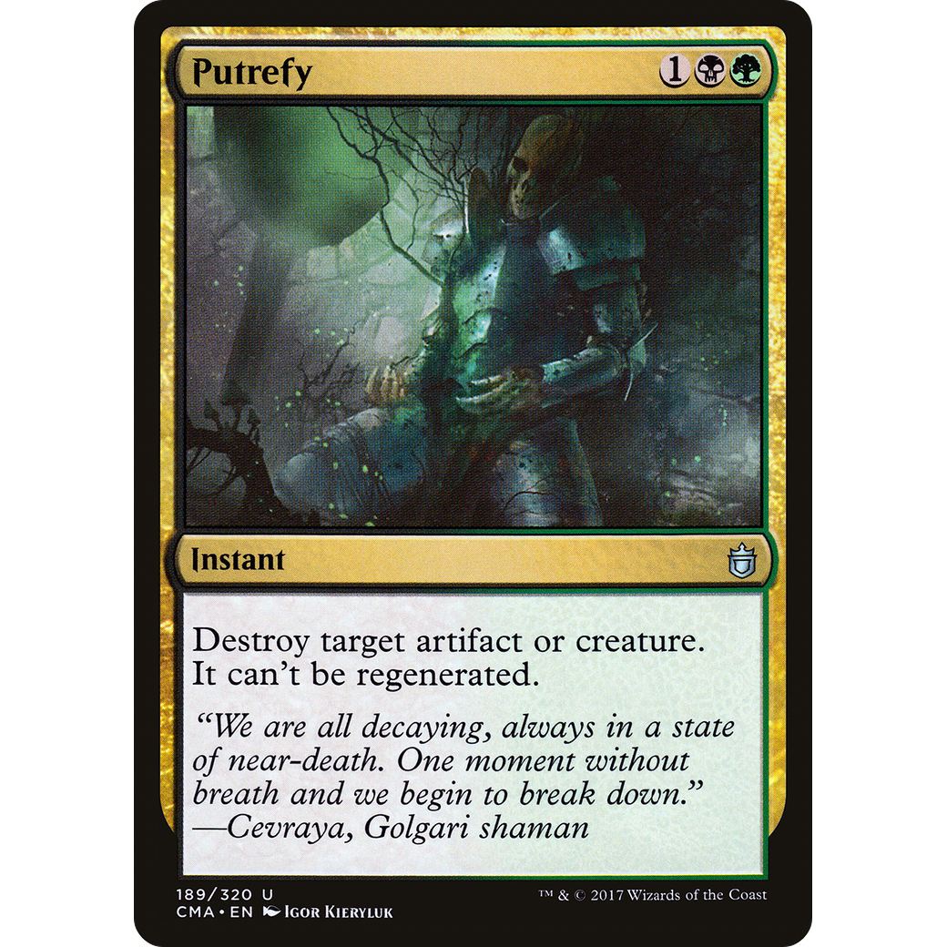 Putrefy (CMA-189) - Commander Anthology