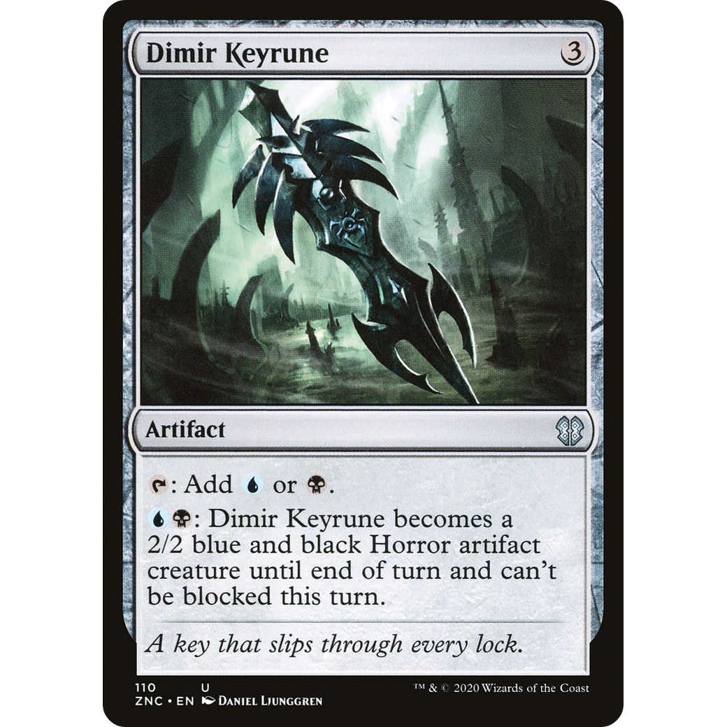 Dimir Keyrune (ZNC-110) - Zendikar Rising Commander