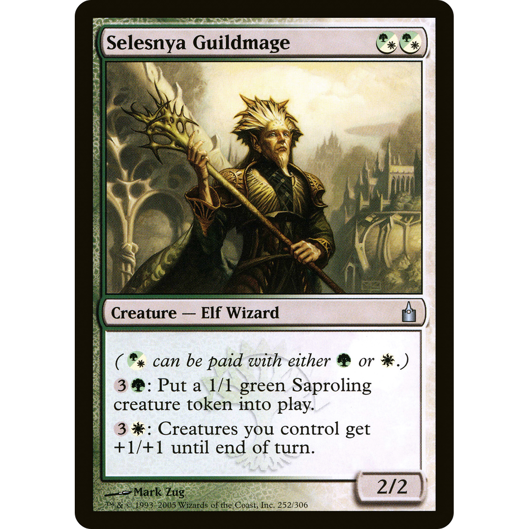 Selesnya Guildmage (RAV-252) - Ravnica: City of Guilds
