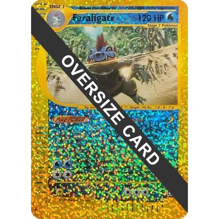 Feraligatr - 2/12 (Box Topper) 2 - Jumbo Cards Reverse Holofoil