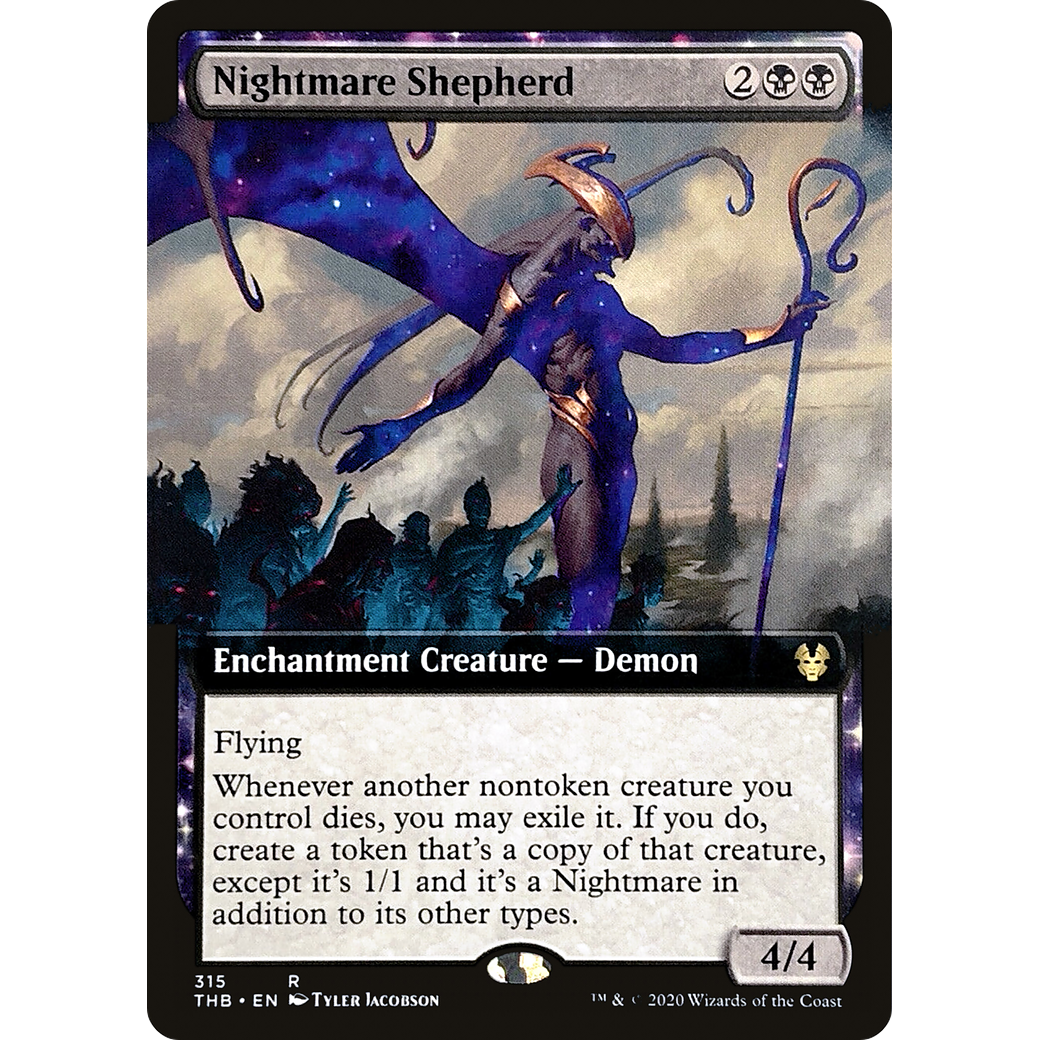 Nightmare Shepherd (Extended Art) (THB-315) - Theros Beyond Death: (Extended Art, enchantment) Foil