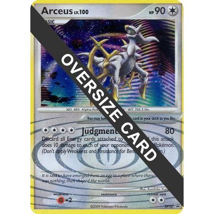 Arceus - DP50 (DP Black Star Promos) DP50 - Jumbo Cards Holofoil