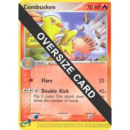Combusken - 009 (Nintendo Black Star Promo) 9 - Jumbo Cards