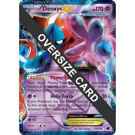 Deoxys EX - 53/116 (Plasma Freeze) 53 - Jumbo Cards Holofoil