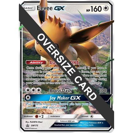Eevee GX - SM175 (SM Black Star Promo) SM175 - Jumbo Cards