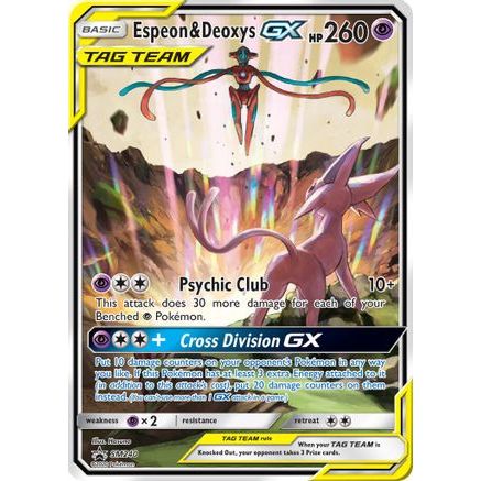 Espeon & Deoxys GX - SM240 SM240/248 - SM Promos Holofoil
