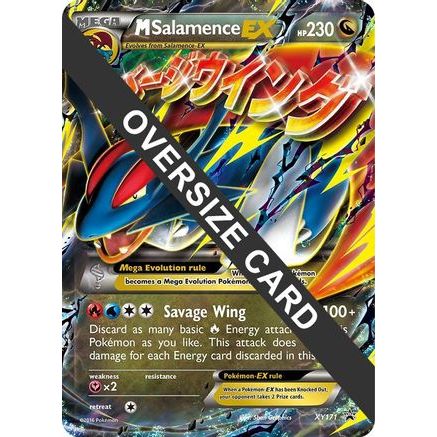 M Salamence EX - XY171 XY171 - Jumbo Cards Holofoil