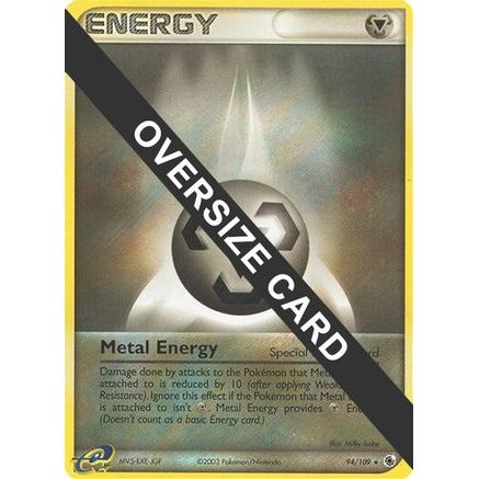 Metal Energy - 94/109 (EX Ruby & Sapphire) 94 - Jumbo Cards